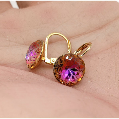 Náušnice zlatá galva