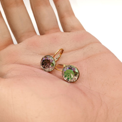 Surgical steel owl pendant