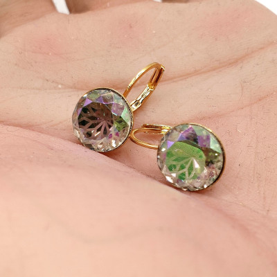 Náušnice zlatá galva