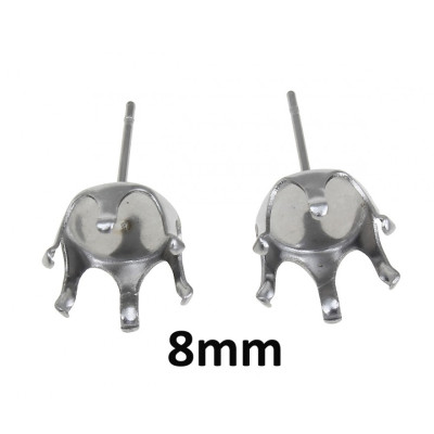 Surgical steel six-arm nozzle