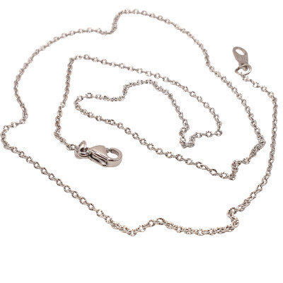 Chain braided from surgical steel