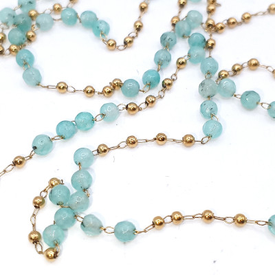 1.2mm ball chain made of surgical steel