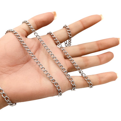 Pancíř řetízkovina šířka očka 4mm z chirurgické oceli