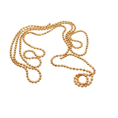 1.2mm ball chain made of surgical steel