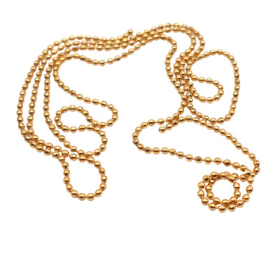 1.2mm ball chain made of surgical steel