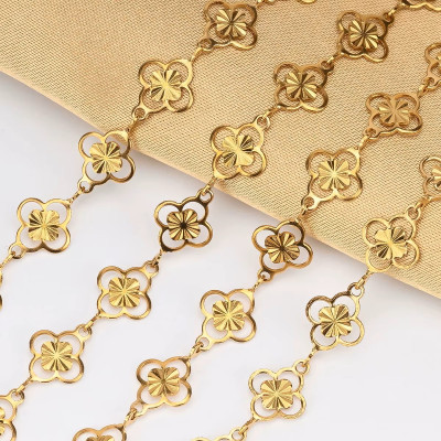 Stainless Steel Flower Link Chain stainless steel 304