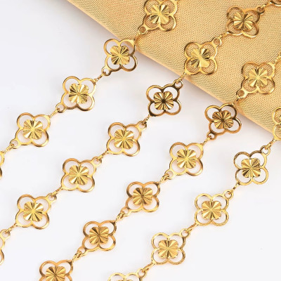 Stainless Steel Flower Link Chain stainless steel 304