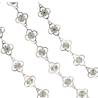 Stainless Steel Flower Link Chain stainless steel 304