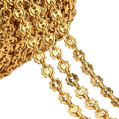 Řetízek s knoflíkovými články chirurgická ocel