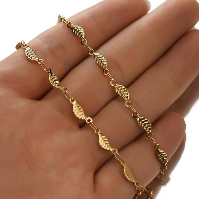 Leaf Link Chain – Stainless Steel 304