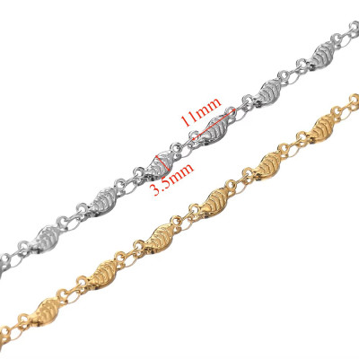 Leaf Link Chain – Stainless Steel 304