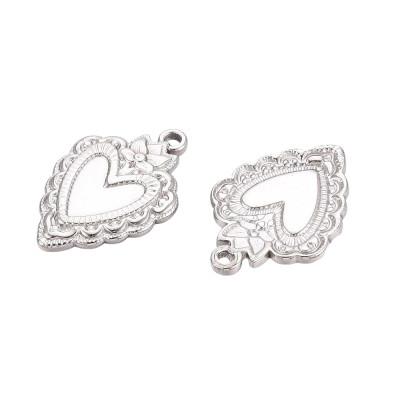 Přívěsek miska srdce chirurgická ocel