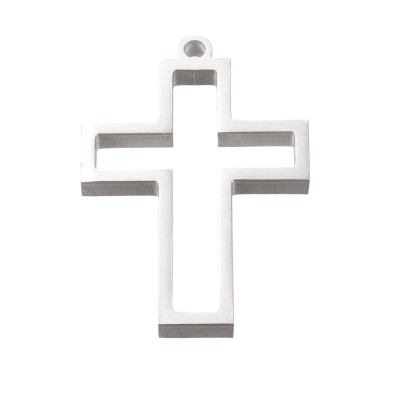 Cross mold in two color combinations surgical steel 304