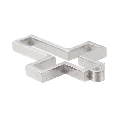 Cross mold in two color combinations surgical steel 304