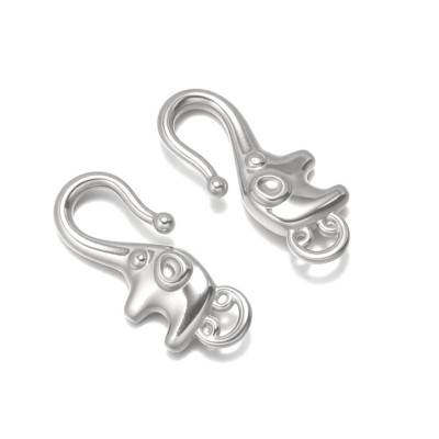 Elephant S hook clasp