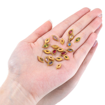 copy of Connector three connected hearts stainless steel 304