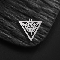 Pendant LIZARD surgical steel