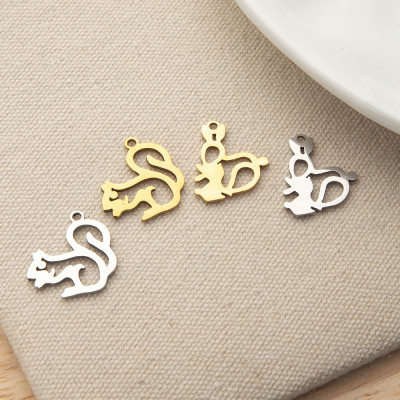 Pendant LIZARD surgical steel