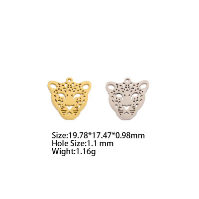 Pendant LIZARD surgical steel