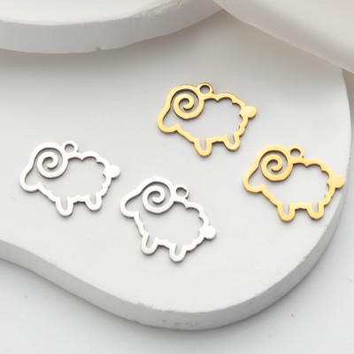 Pendant LIZARD surgical steel