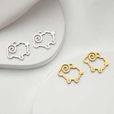 Pendant LIZARD surgical steel