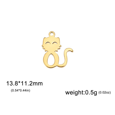 Pendant LIZARD surgical steel