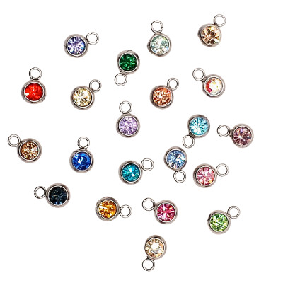 Jin Yang connector in two color variants of surgical steel