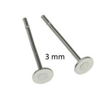 Suction cup with 3mm flat area