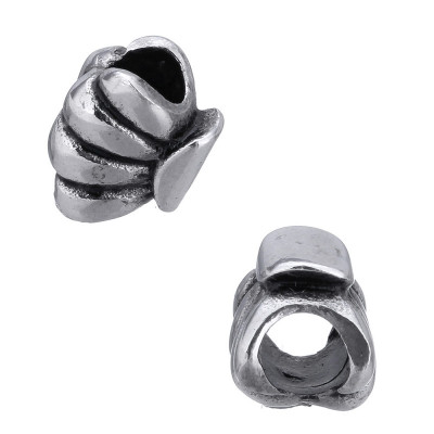 Bead seashell of surgical steel