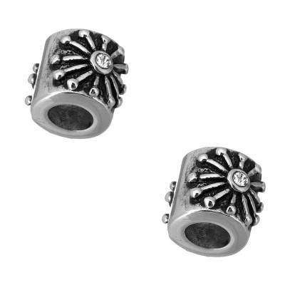 Bead roller with sunshine made of surgical steel