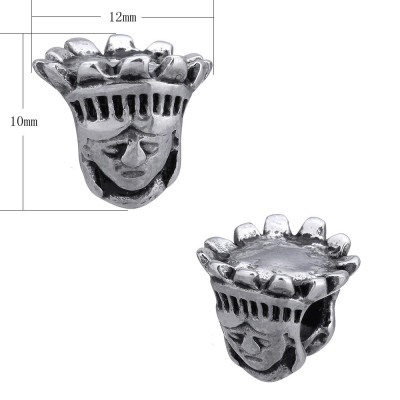 Bead king of surgical steel