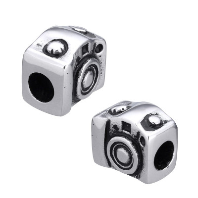 Bead camera made of surgical steel