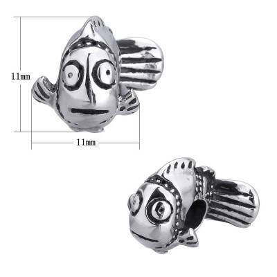 Surgical steel sea bead