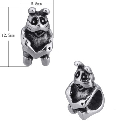 Bead hare surgical steel