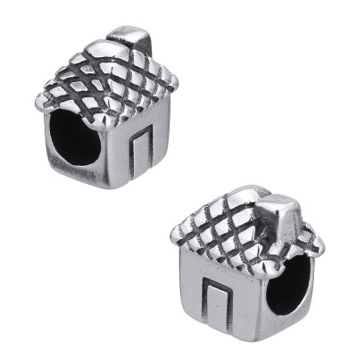 Bead house made of surgical steel