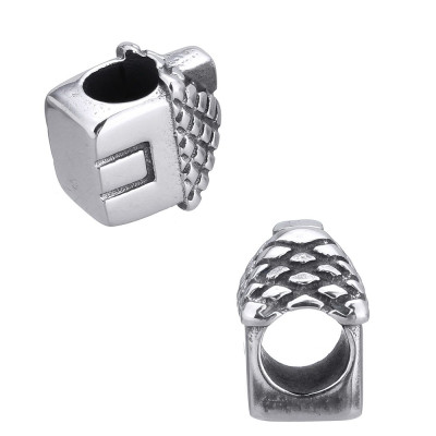 Bead house made of surgical steel