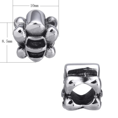 Bead of surgical steel bee