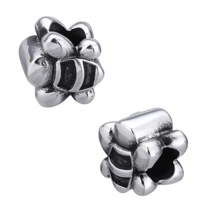 Bead of surgical steel bee