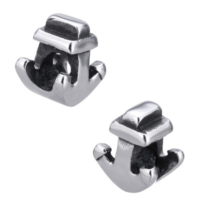 Surgical steel bead anchor