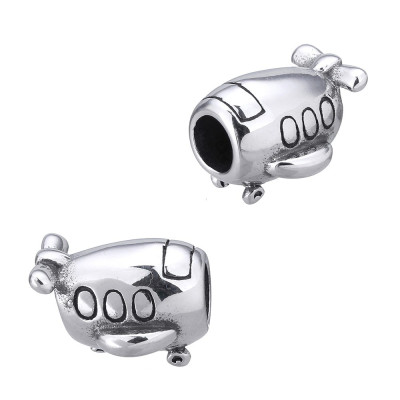 Bead plane in two color variants of surgical steel