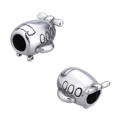 Bead plane in two color variants of surgical steel