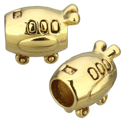 Bead plane in two color variants of surgical steel