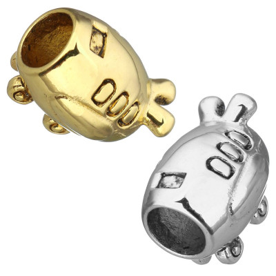 Bead plane in two color variants of surgical steel