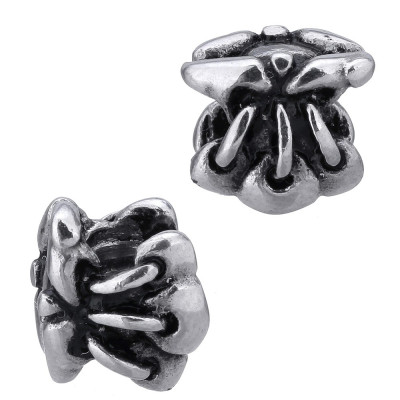 Bead paw with claws of surgical steel