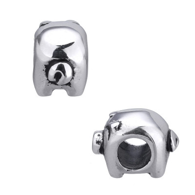 Surgical steel bead piggy bank