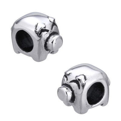 Surgical steel bead piggy bank