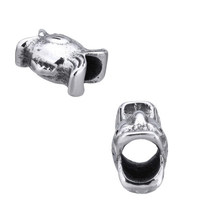 Surgical steel bead fish