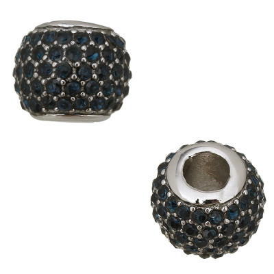 Large bead with surgical steel