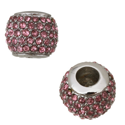 Large bead with surgical steel