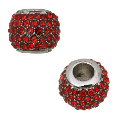 Large bead with surgical steel